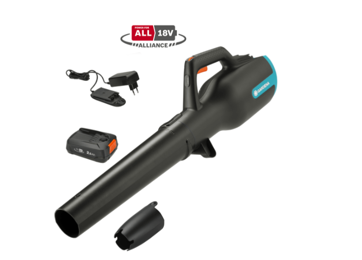 "GARDENA" 德國400㎡充電式吹風機套裝