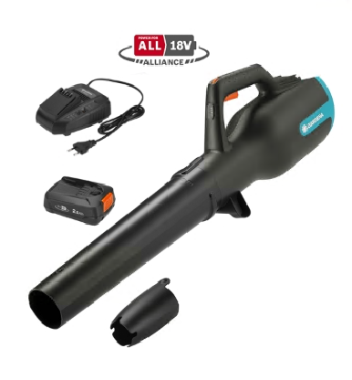 "GARDENA" 德國600㎡充電式吹風機套裝