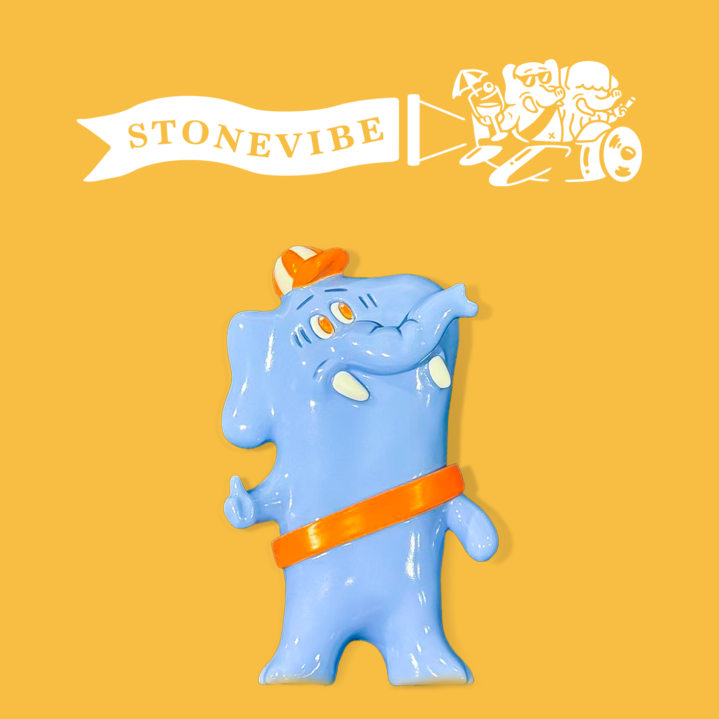 STONEVIBE ORIGINAL MASCOT - VIVI by COOKIE DOG -  3rd Edition