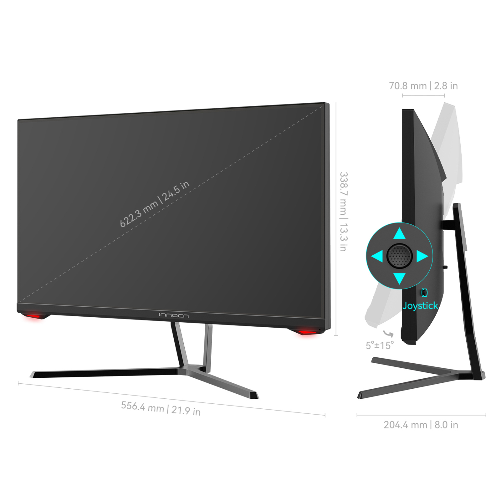 innocn 24.5 gaming monitor 165hz