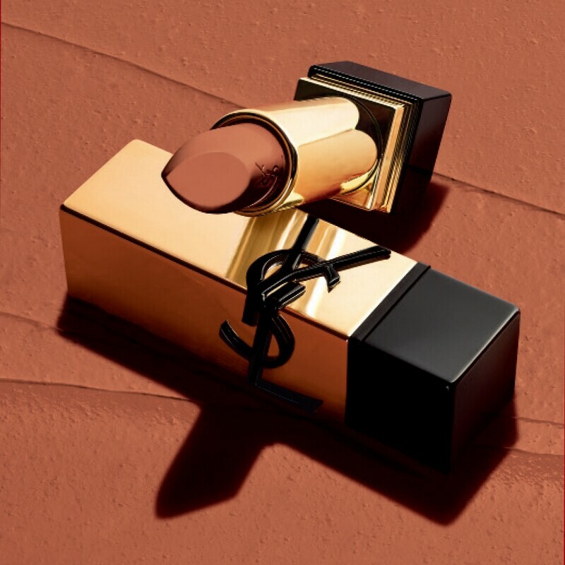 YSL 奢華緞面唇膏（小金管）