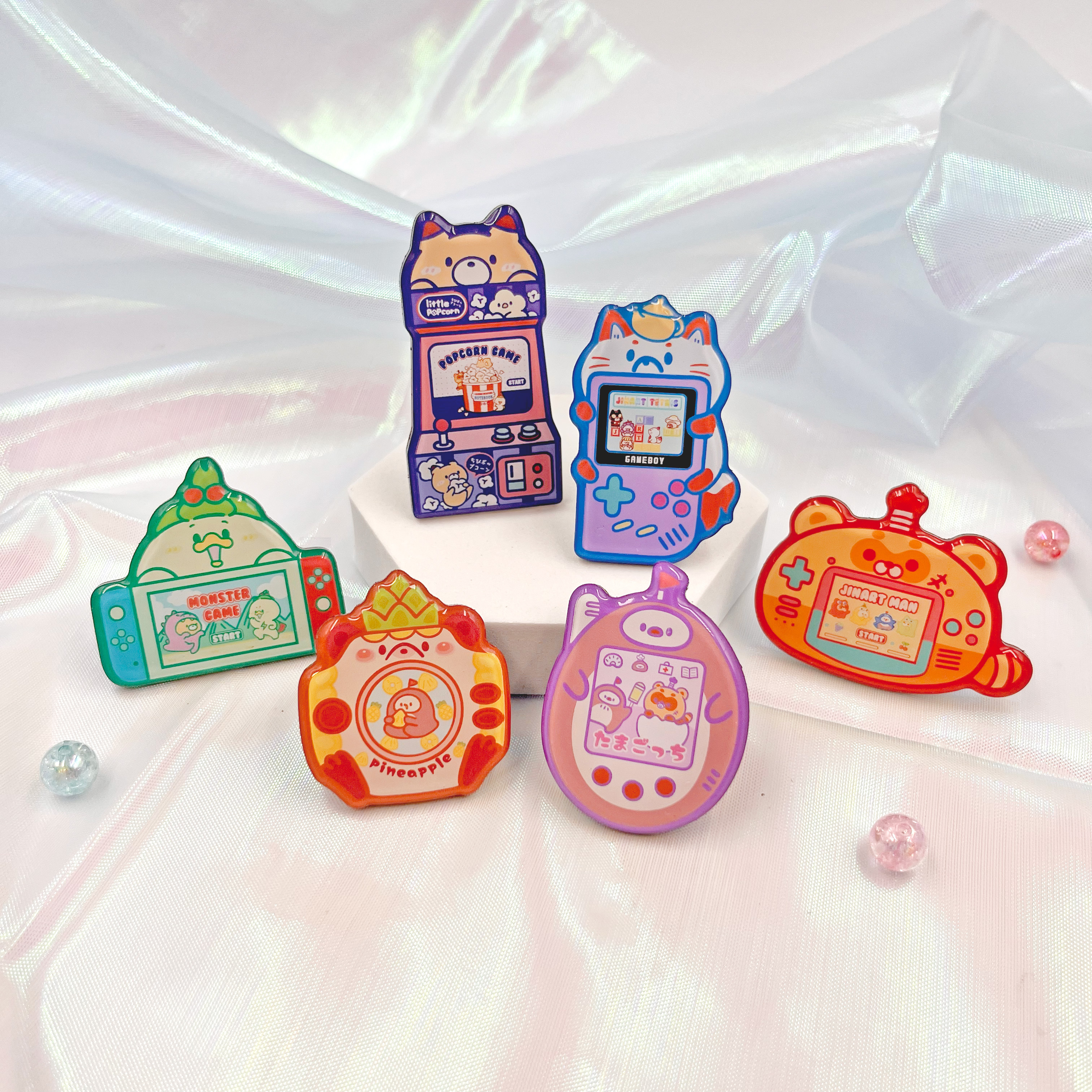 JINART-電玩系列 壓克力磁鐵 (全6款) / 盲抽單售