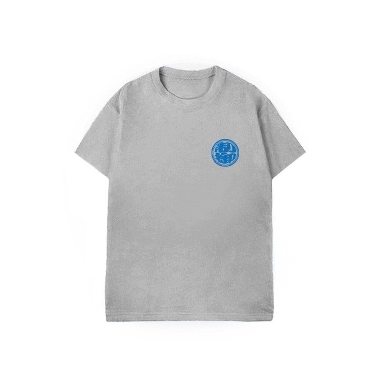 XCTRL 日本年號制御紋短T-灰