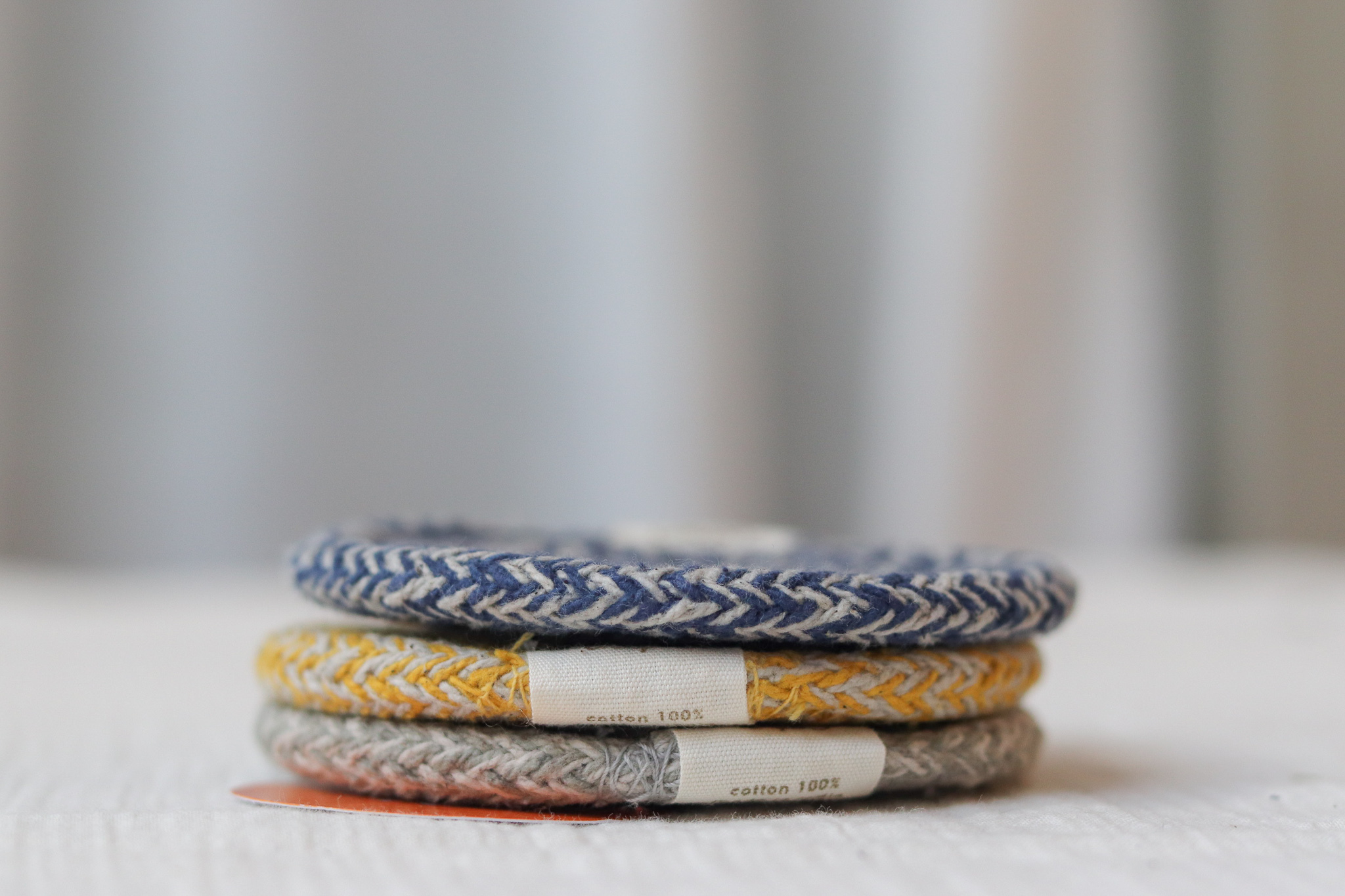 日本 coton 編織 杯墊