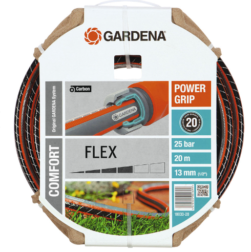 "GARDENA" 德國15mm(5/8")X50m Comfort FLEX 橙色花園喉-[18049-26]