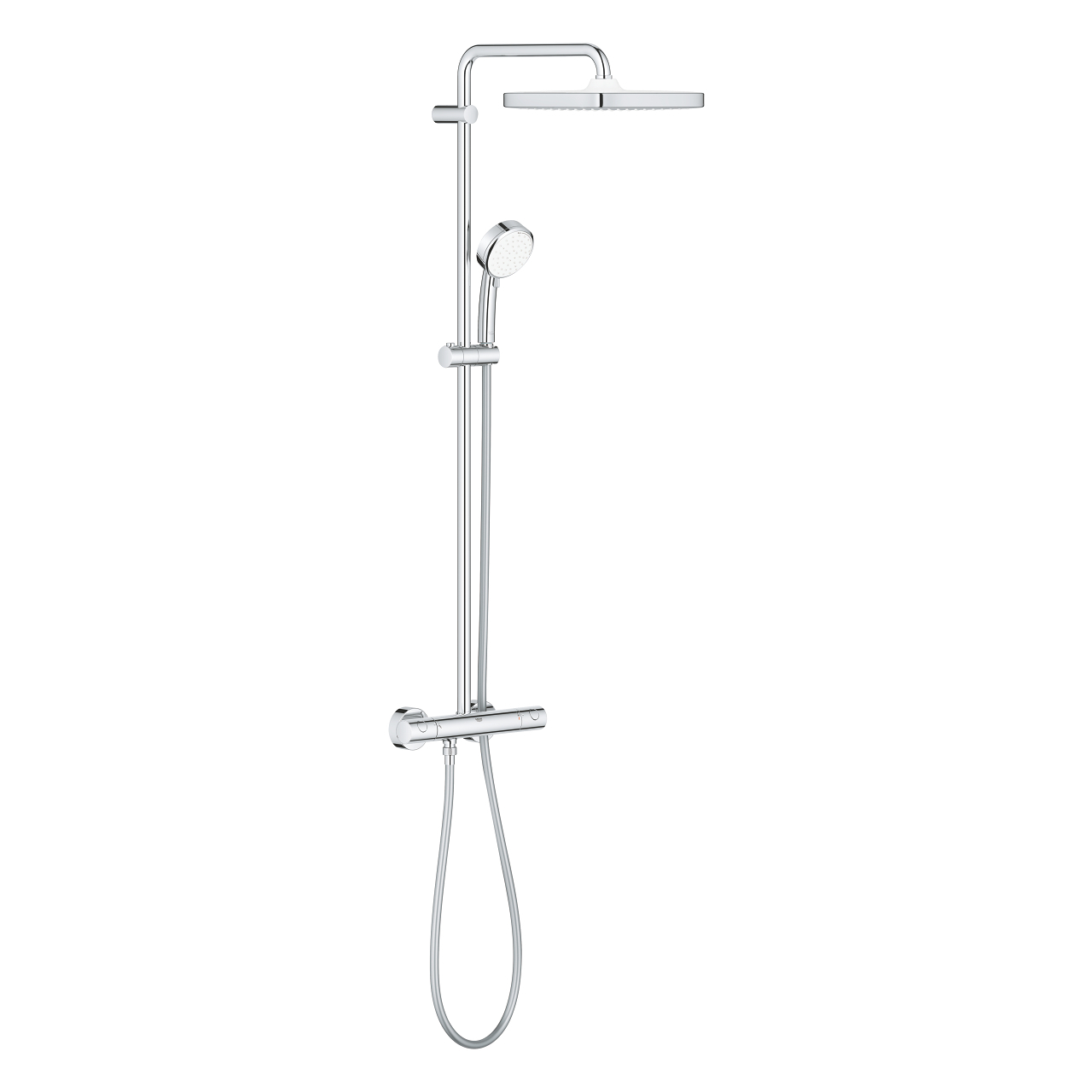 GROHE｜TEMPESTA cosmo 250 Cube 定溫淋浴花灑組 26689000