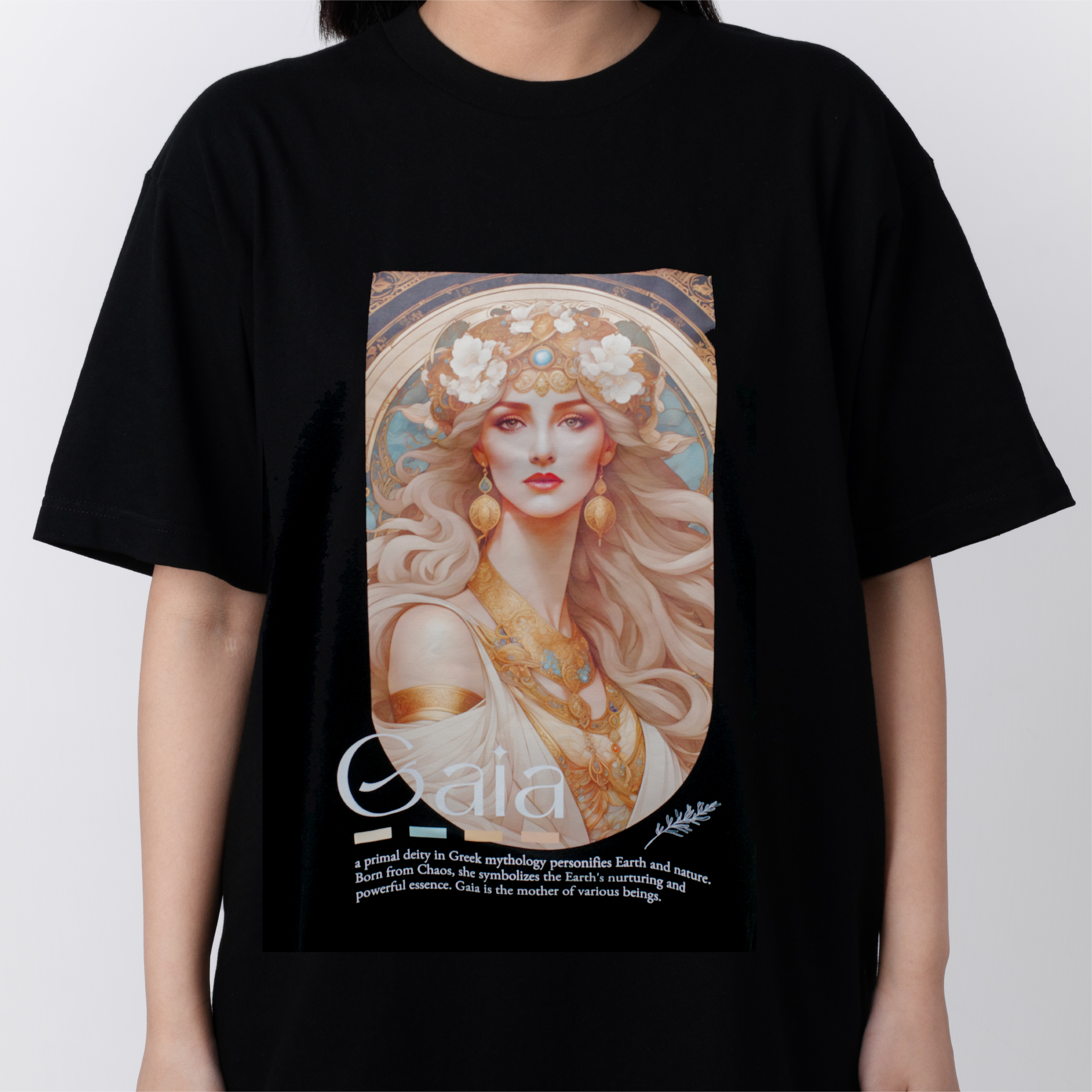 藝術T恤｜GAIA《深邃魅力》黑