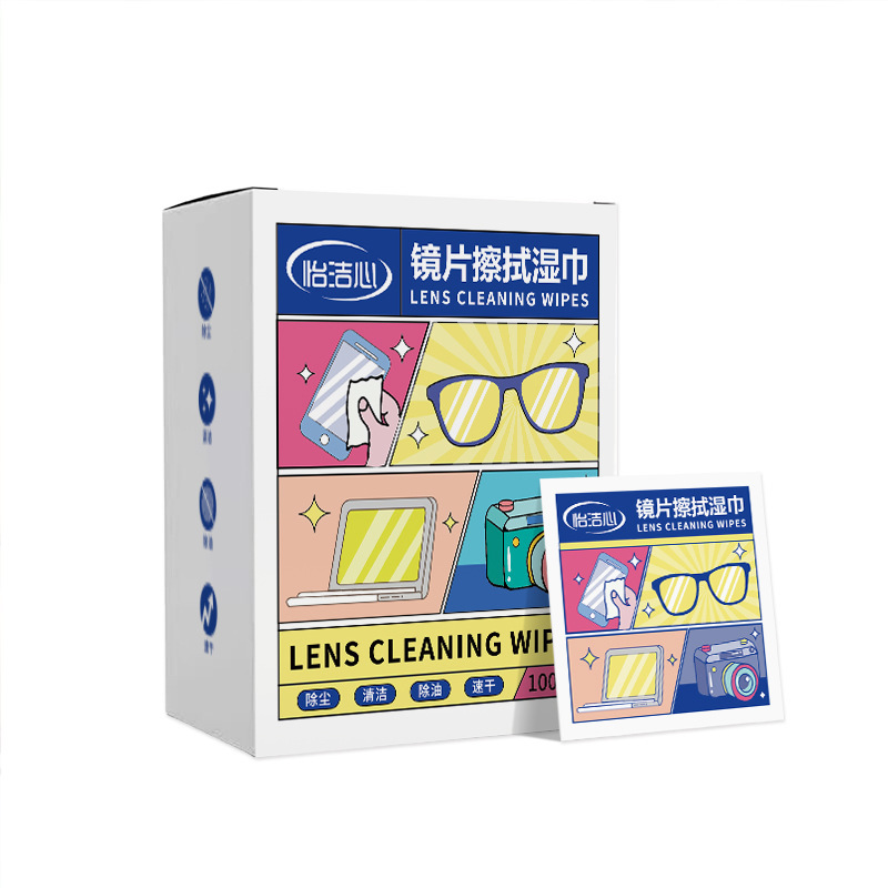 068【清潔必備】100片 擦拭紙巾 [6x12cm] 多功能 多用途 消毒濕紙巾  眼鏡布 鏡片濕巾 眼鏡濕巾 眼鏡鏡片清潔 手機 相機鏡頭 消毒清潔濕紙巾 濕紙巾 擦拭布 消毒濕巾 消毒紙 棉片 消毒棉片 濕紙巾 濕巾 Lens Cleaning Wipes