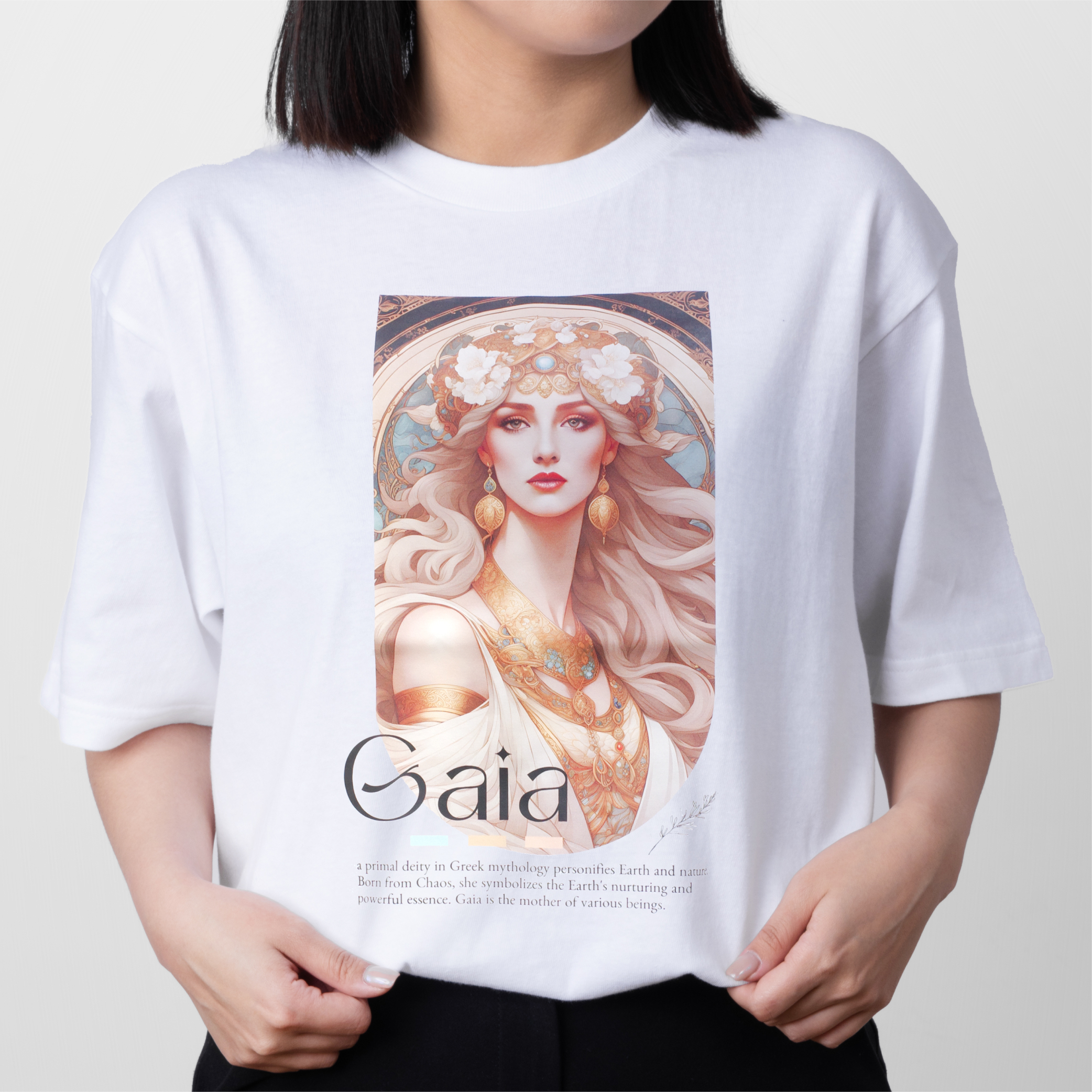 藝術T恤｜GAIA《深邃魅力》白