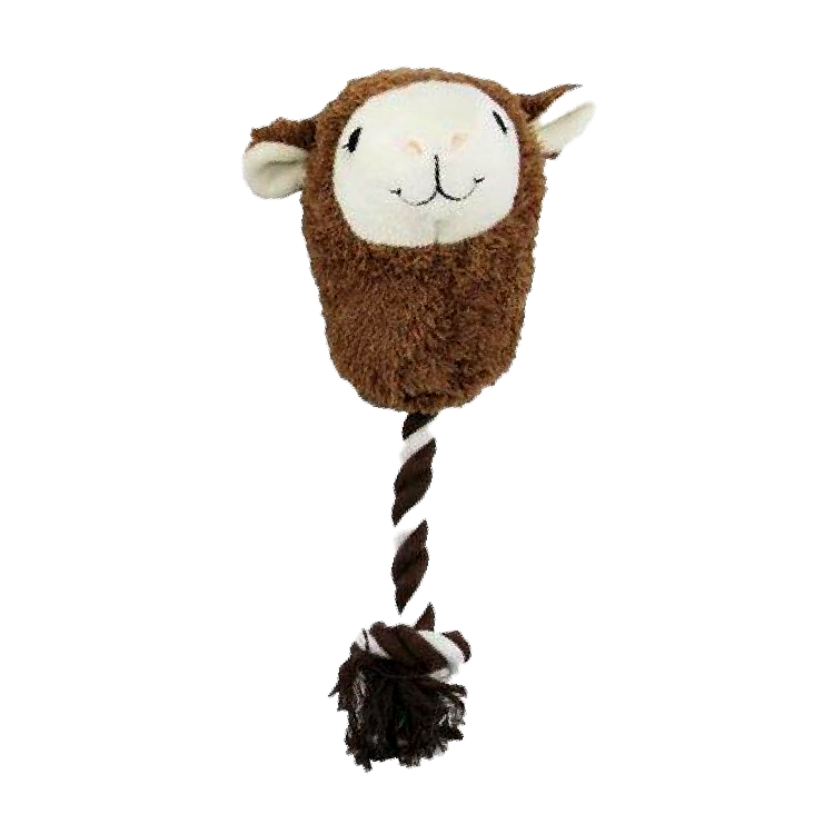 Pawise 毛茸茸草泥馬玩具 - 深啡色 (No.15013)