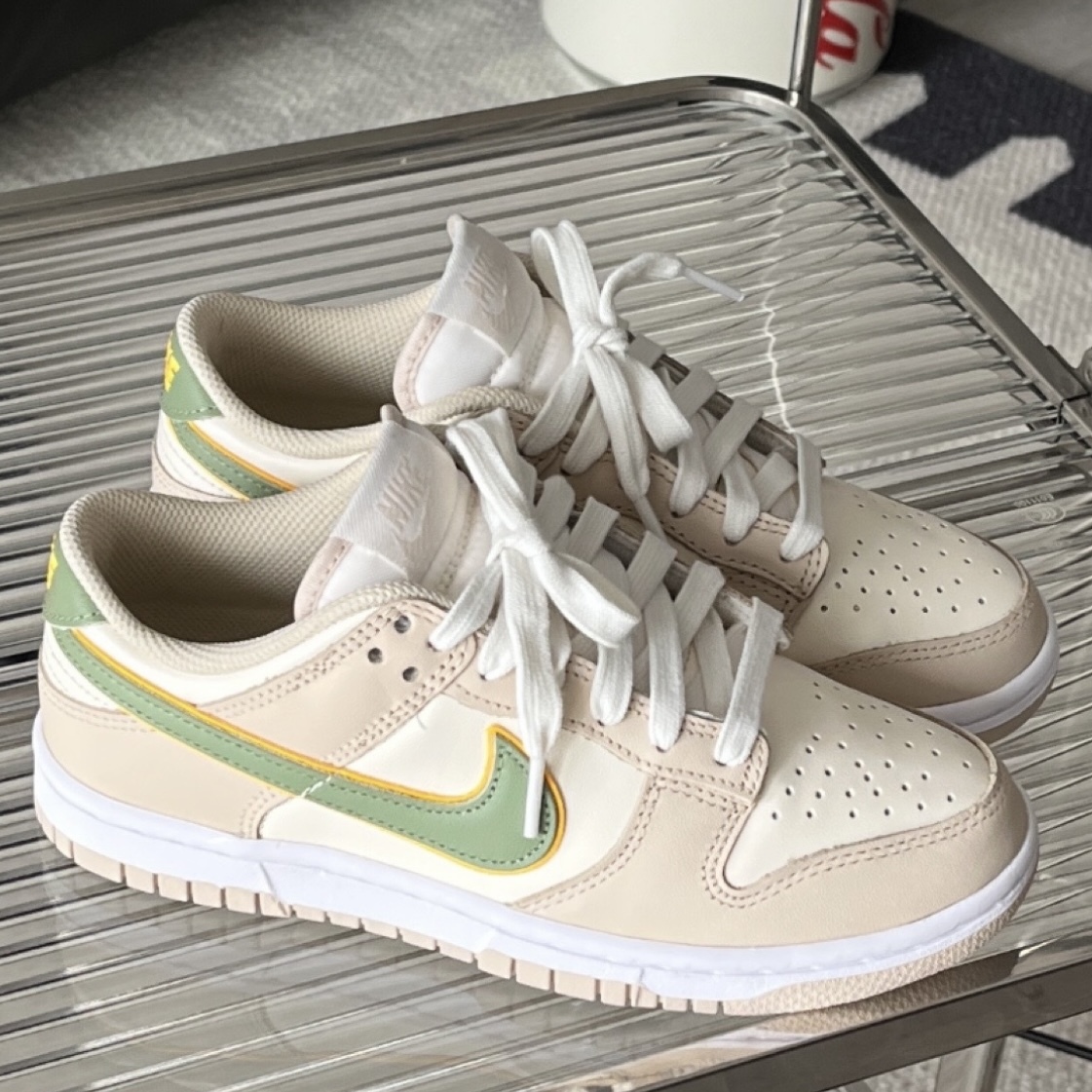 Nike Dunk Low "Light Tan" 茉香奶綠 米白綠 經典休閒鞋