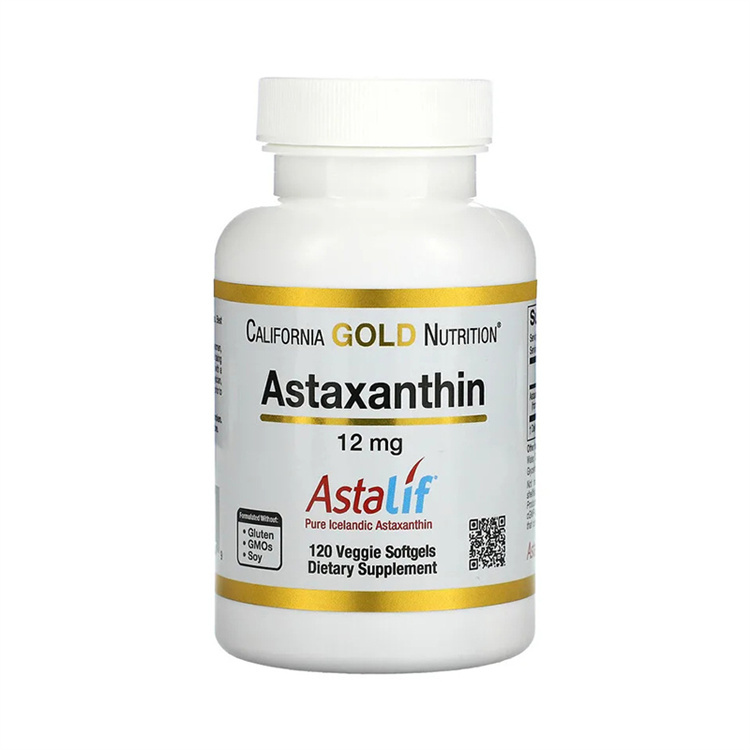 California Gold Nutrition, Astaxanthin, Astalif Pure Icelandic, 12 mg, 120 Veggie Softgels