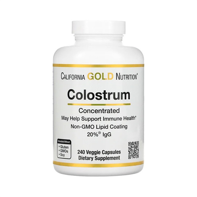 California Gold Nutrition, Colostrum, 240 Veggie Capsules