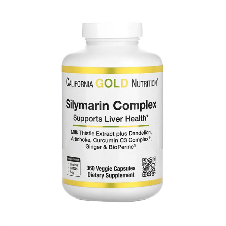 California Gold Nutrition,Liver Health, 300 mg, 360 Veggie Caps