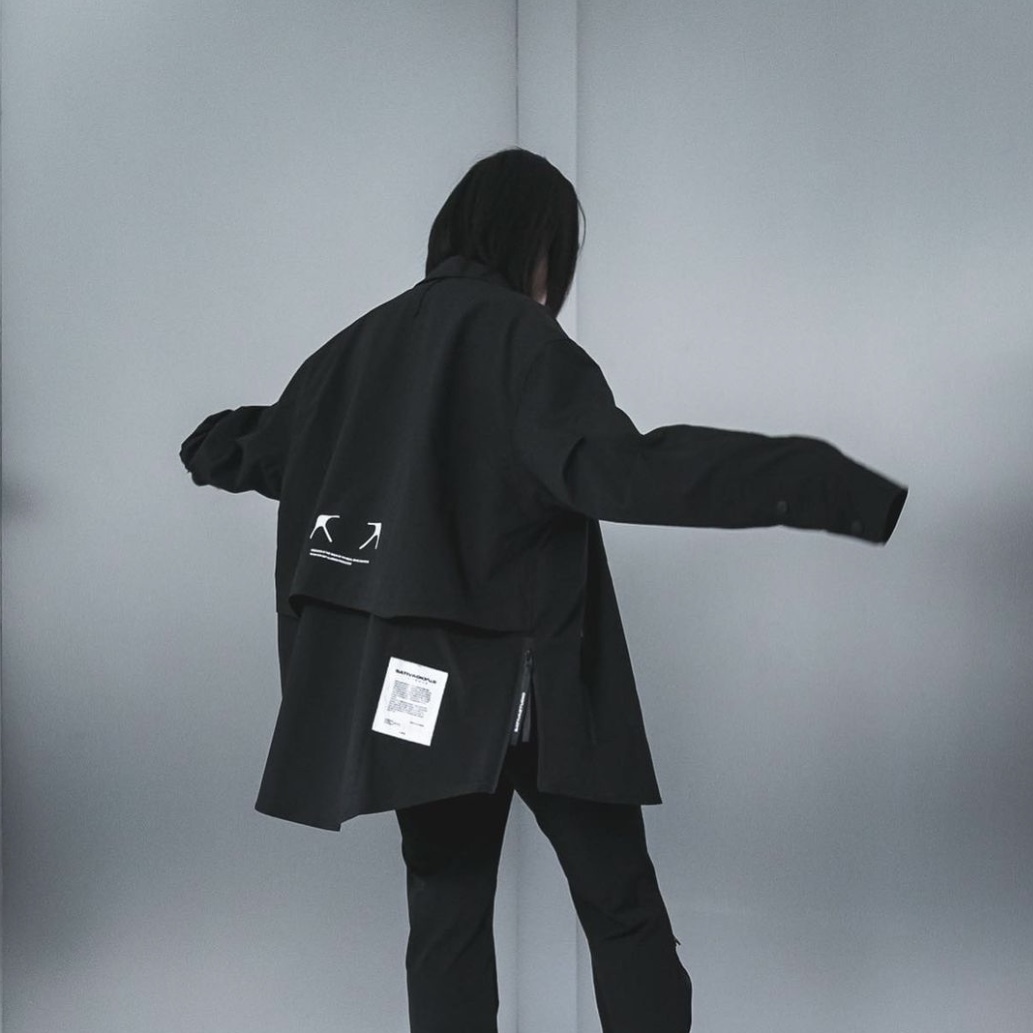 SATIVA H.BK-02 Banded-Collar Pocket Shirt 長袖 襯衫 二色