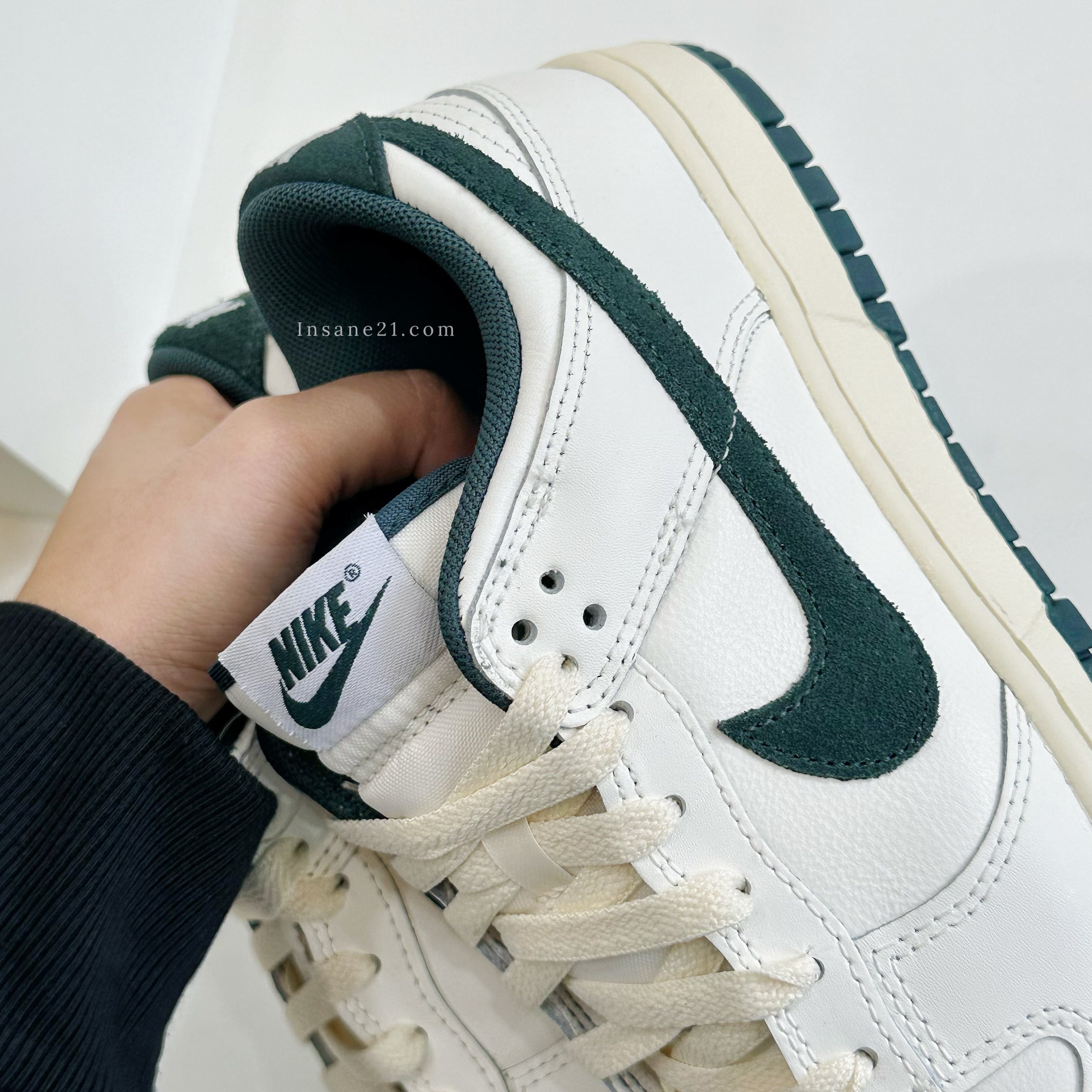 NIKE DUNK LOW ATHLETIC DEPARTMANT 復古綠白綠男鞋FQ8080-133