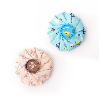 士林總會｜Disney 迪士尼冷暖兩用水袋-小熊維尼/三眼怪 退熱冰敷袋