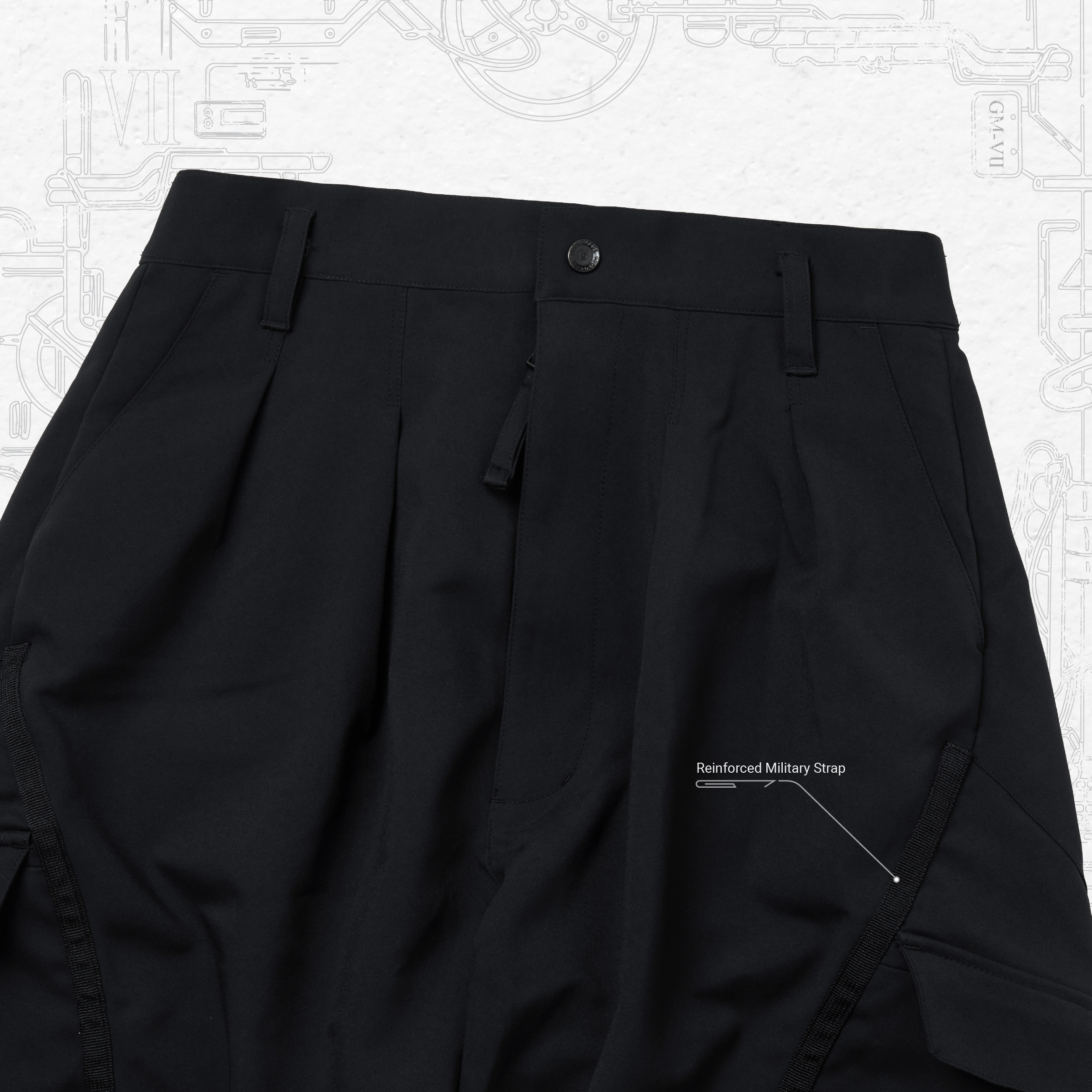 G7-P1” Zettabyte 4D Utility Pants - Shadow