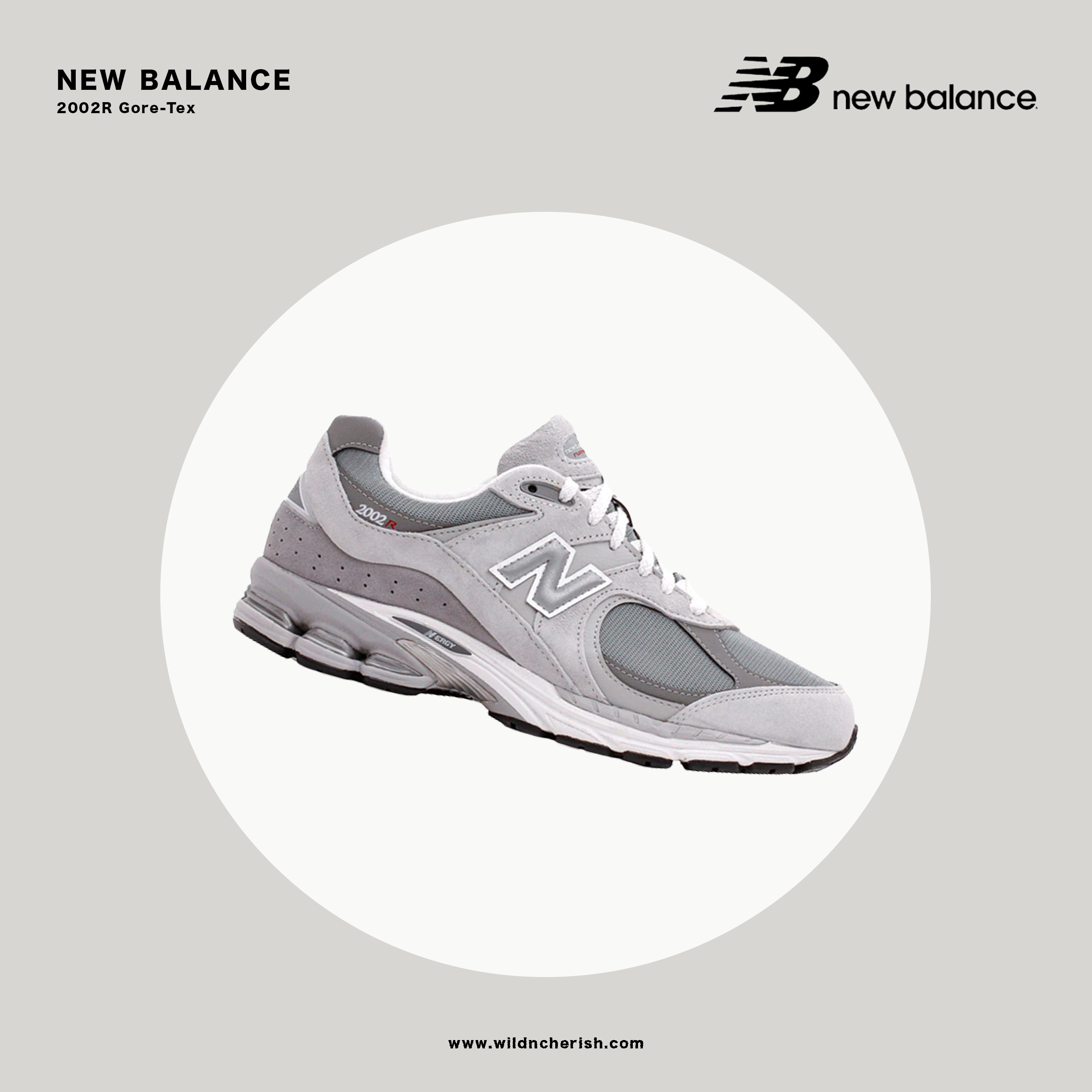 預訂| New Balance 2002R Gore-Tex 元祖灰專業級防水