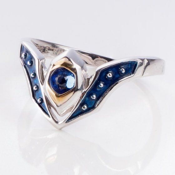 234938 Pbandai 預訂2025/11月 ウルトラマンメビウス　ウルトラマンヒカリ　カラータイマーデザイン　silverリング