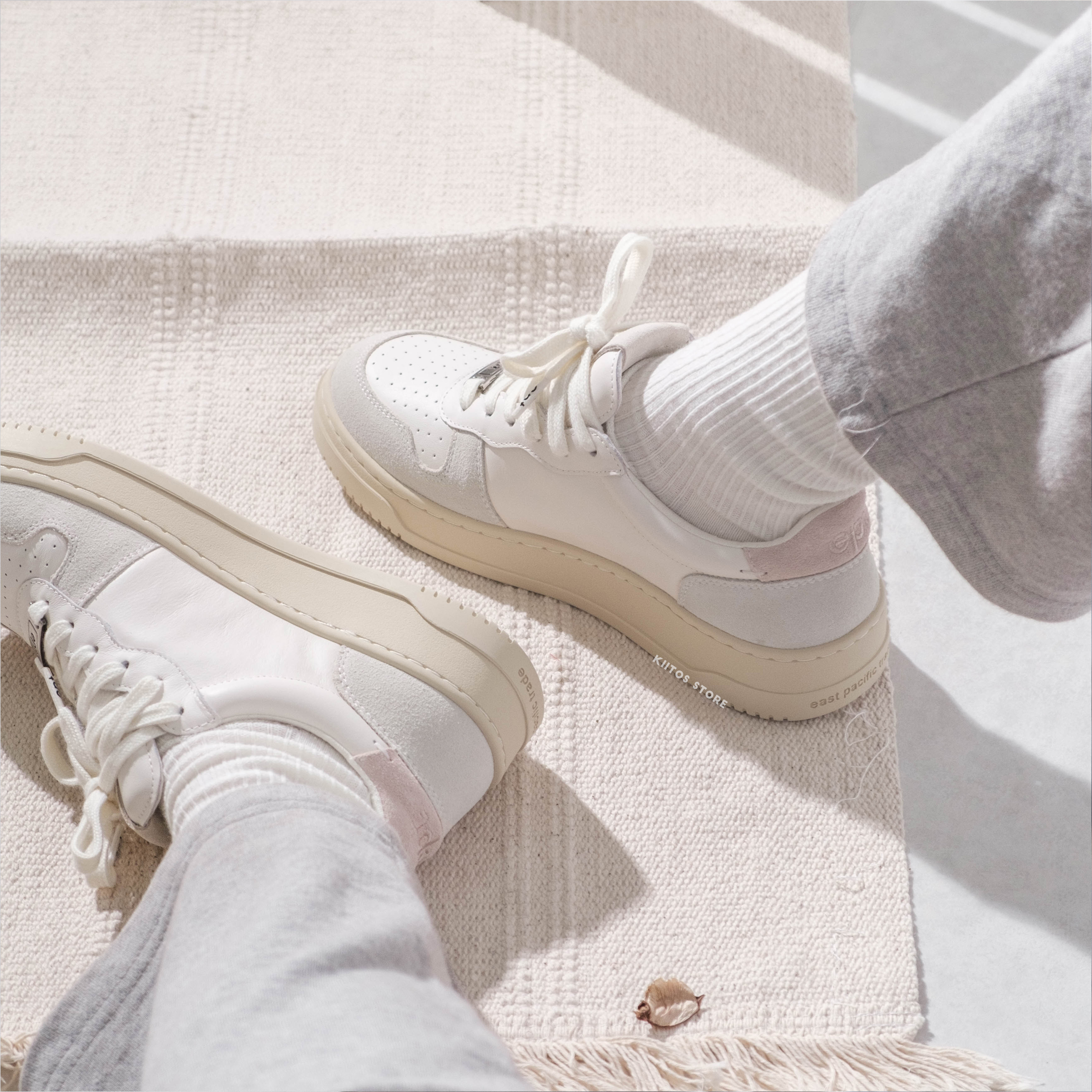 ◆ept◆ COURT HIGH TOFUPINK EP4FW1CH08401 Court High (Off White/Tofu/Brown) – EPT