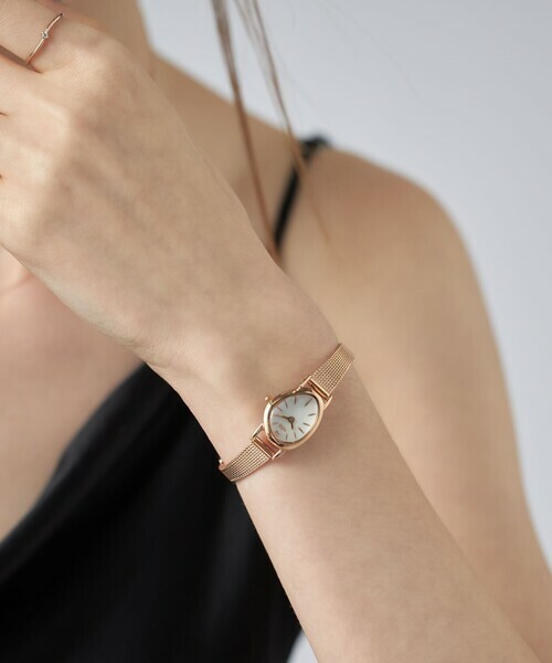 [連線優惠] ete 寶石切割錶盤｜金屬網帶腕錶
