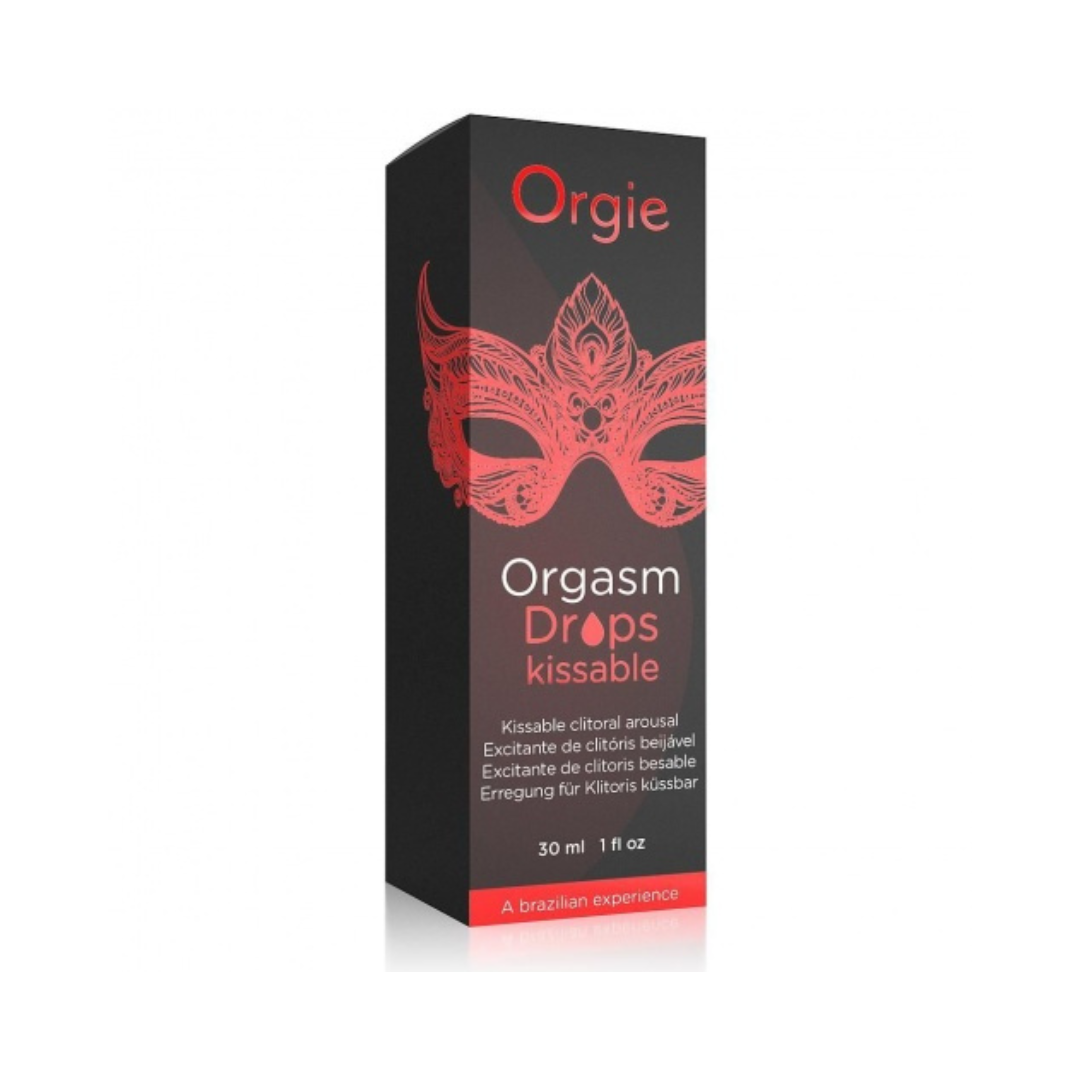 Orgie - Orgasm Drops Kissable 可食用女士敏感滴劑 - 滴管裝 - 30ml