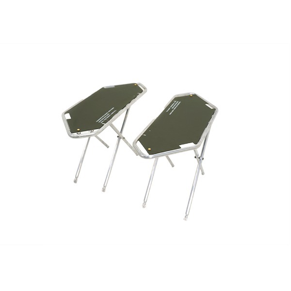 Comma Nine｜Lands 組合邊桌｜銀綠