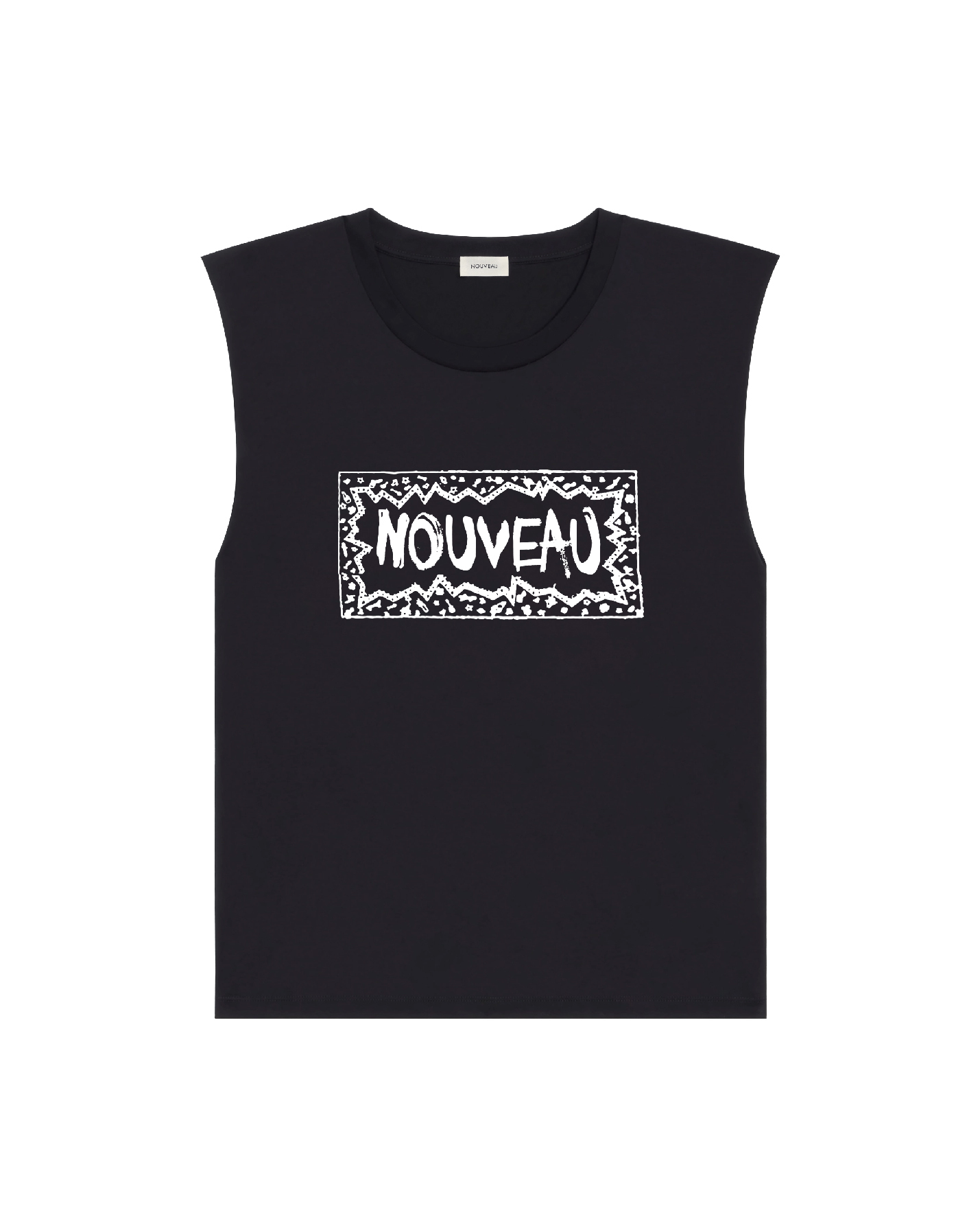 NOUVEAU REBEL FACTOR LOOSE VEST TOP