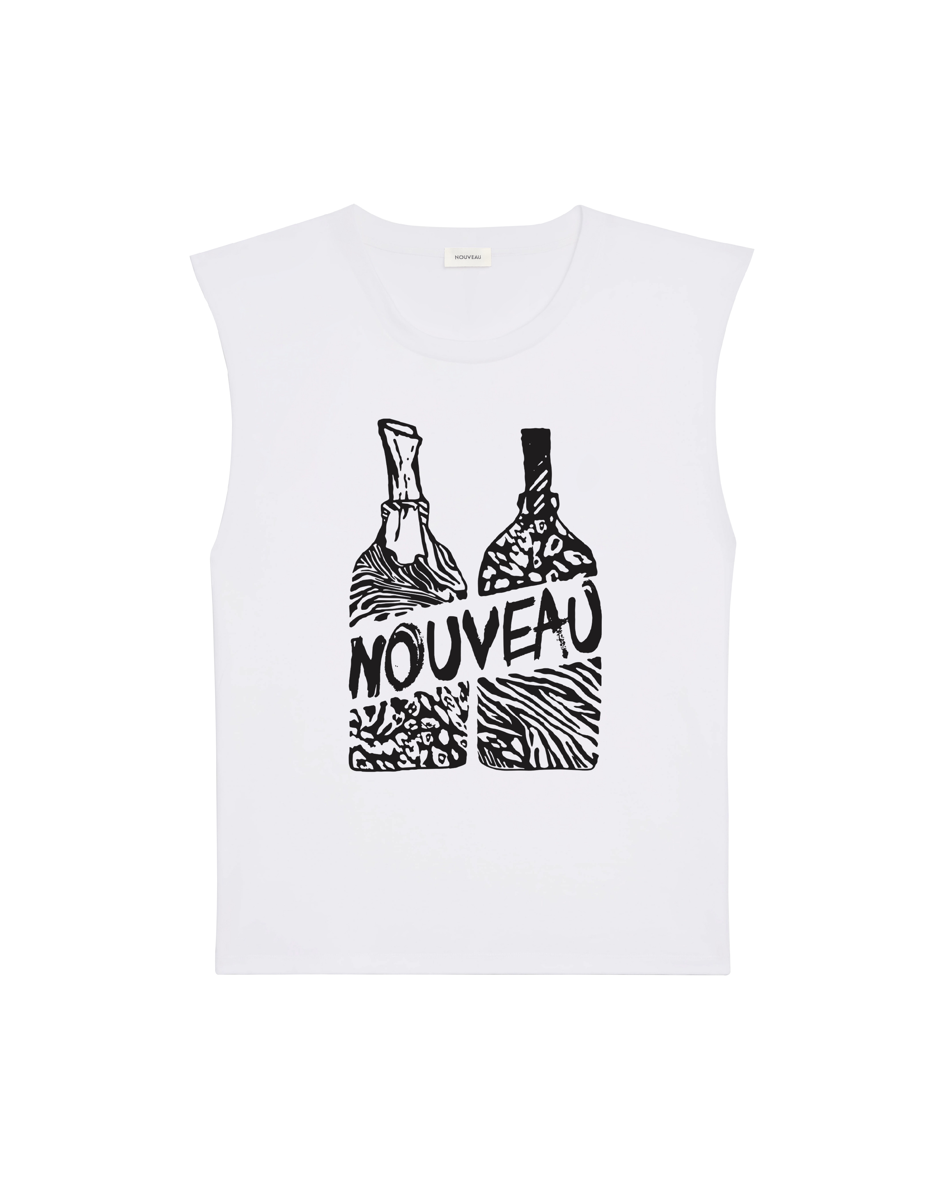 NOUVEAU THUJONE LOOSE VEST TOP