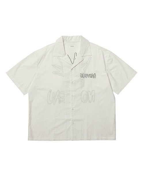 NOUVEAU LOOSE SHIRT WITH EMBROIDERY IN COTTON