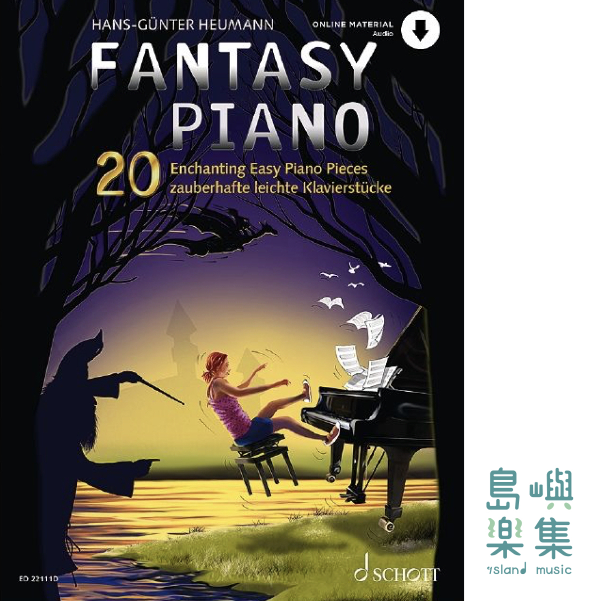 Fantasy Piano : 20 Zauberhafte Leichte KlavierstuCke