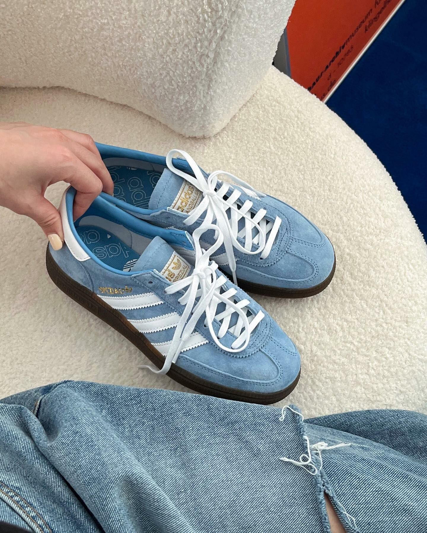 Adidas Originals Handball Spezial 淡藍心動 寶寶藍 麂皮 復古 德訓鞋 BD7632