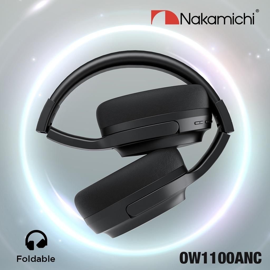 Nakamichi Active Noise Cancelling Wireless Headphone OW1100ANC