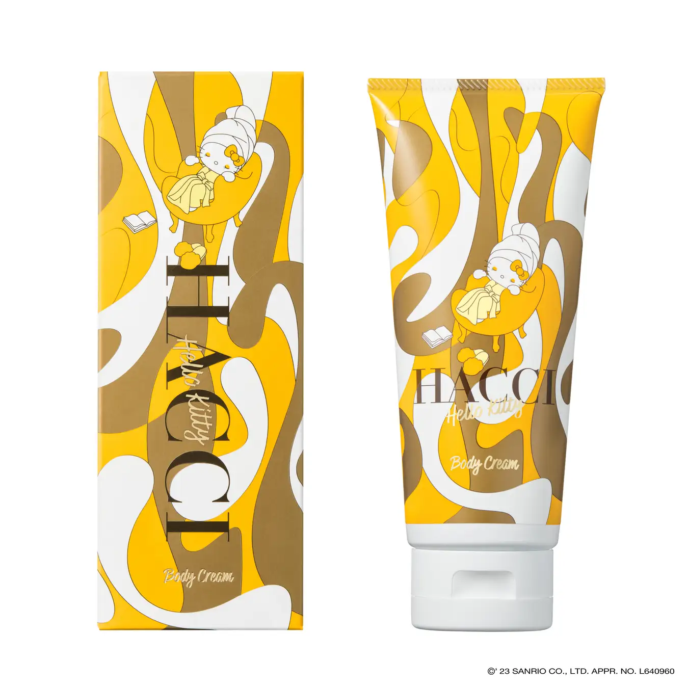 [限定] HACCI x HELLO KITTY Body Cream 180g