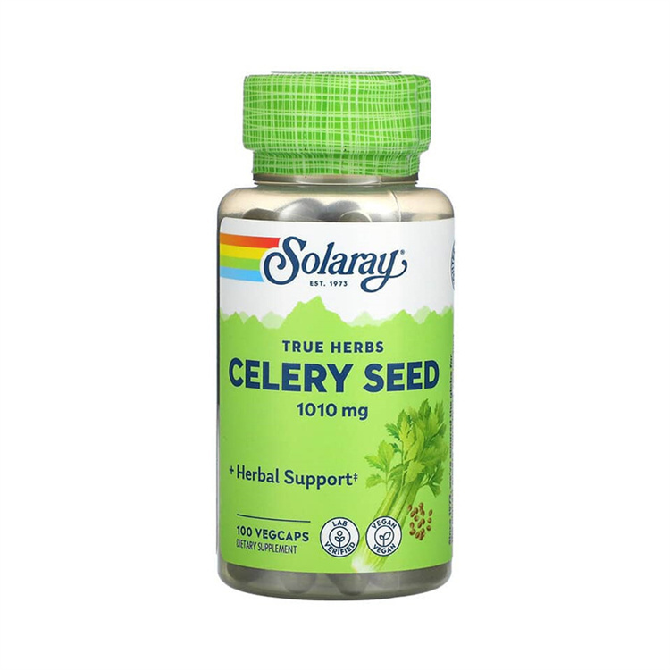 Solaray, Celery Seed, 505 mg, 100 Veg Capsules