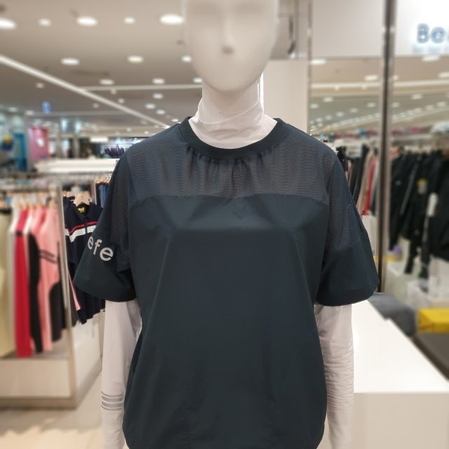 女款 M10【正韓Benjefe Golf同步促銷】/時尚休閒網紗圓領短袖T恤/高爾夫球女裝