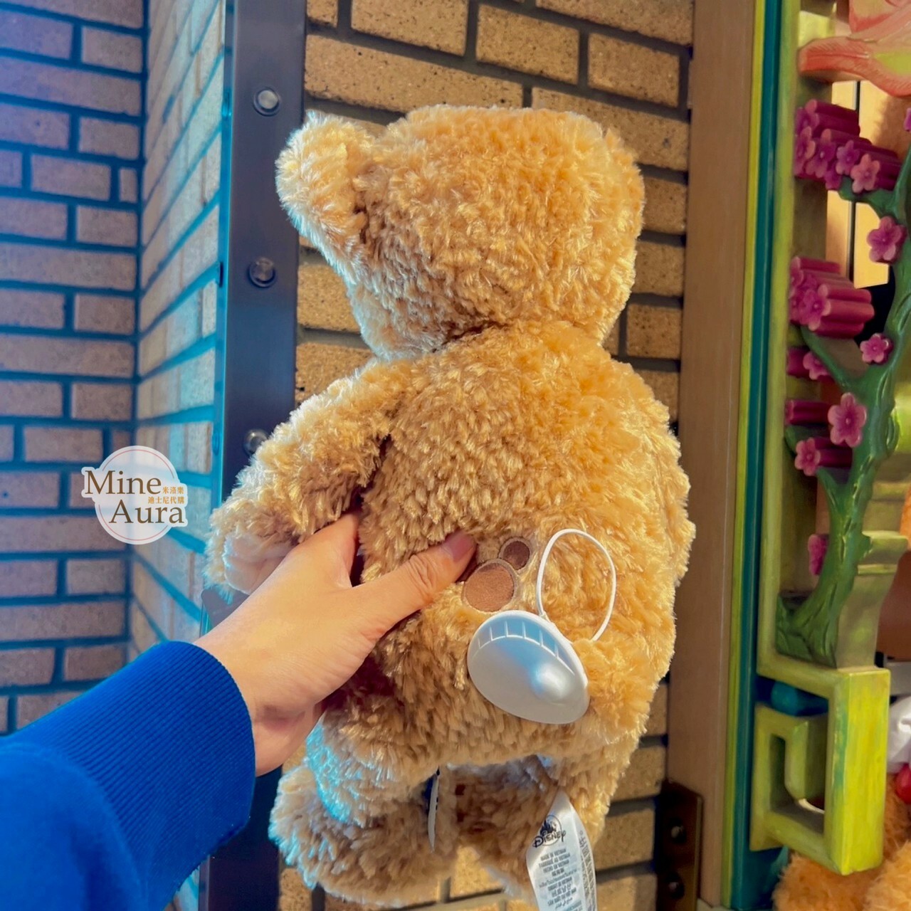 達菲 Duffy S號 娃娃 玩偶 -上海迪士尼樂園