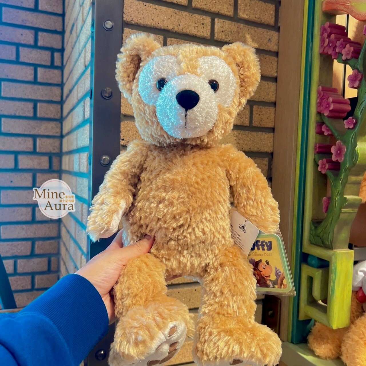 達菲 Duffy S號 娃娃 玩偶 -上海迪士尼樂園
