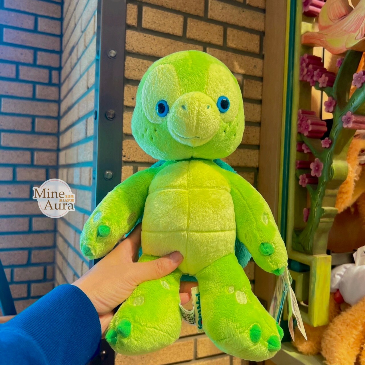 奧樂米拉 海龜 OluMel S號 娃娃 玩偶 -上海迪士尼樂園