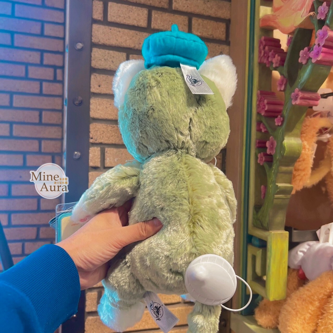 傑拉托尼 畫家貓 Gelatoni S號 娃娃 玩偶 -上海迪士尼樂園