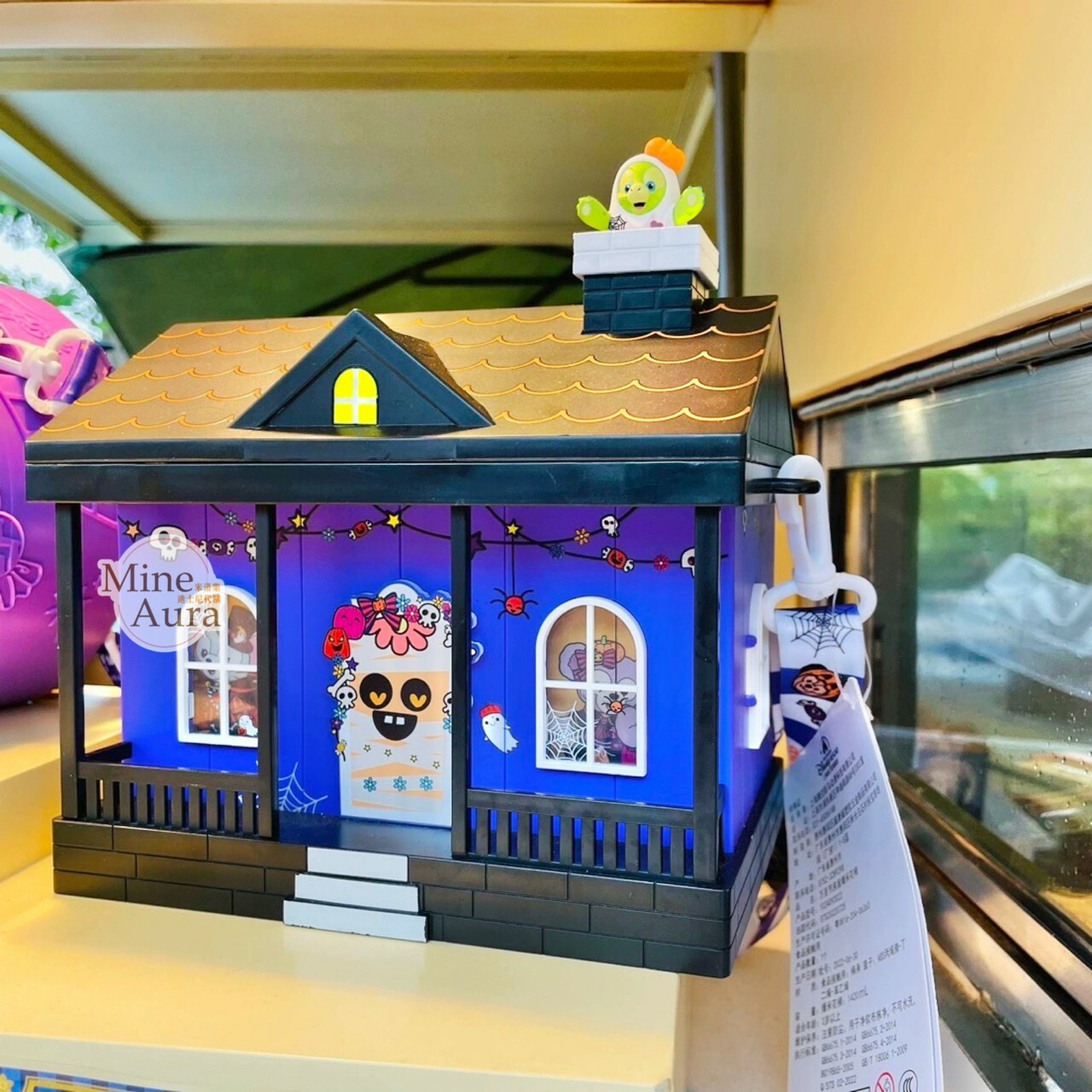 (限時特價) 2023萬聖節限定 達菲 Duffy 與好友們 鬼屋 造型 爆米花桶 -上海迪士尼樂園