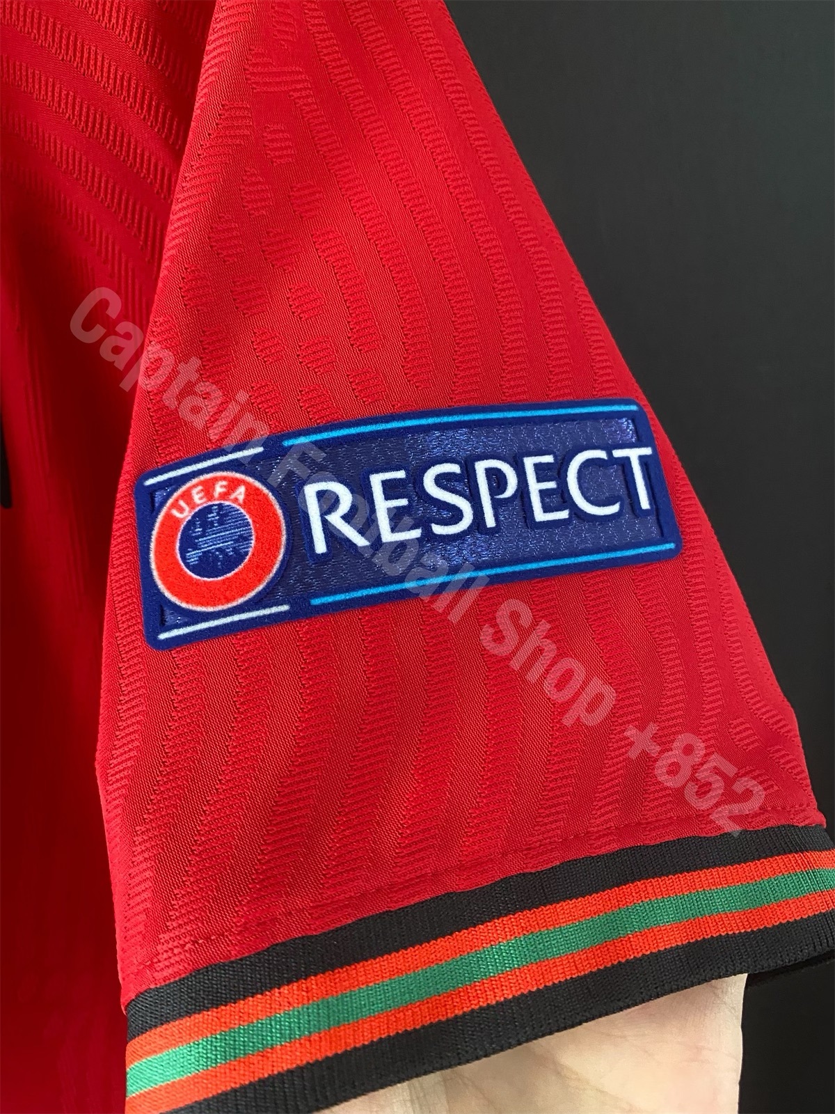 Portugal 2020 UEFA EURO Nike Home Authentic player shir