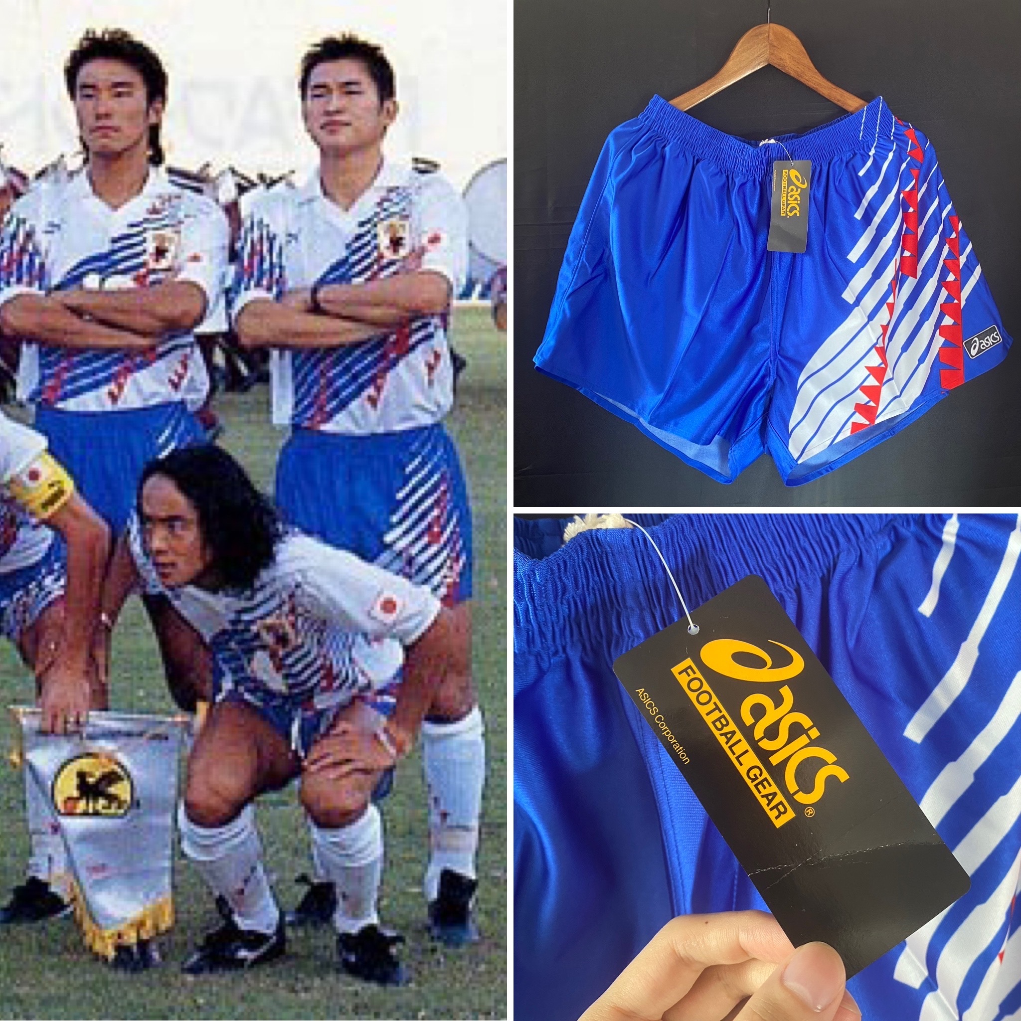 (BNWT) Japan 1994-1995 Asics Official Game Shorts