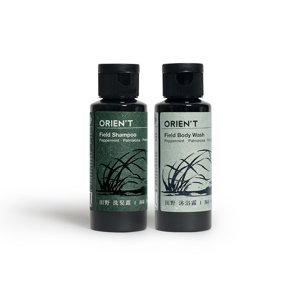 ORIEN'T FIELD 田野  洗髮&沐浴 50ml旅行組