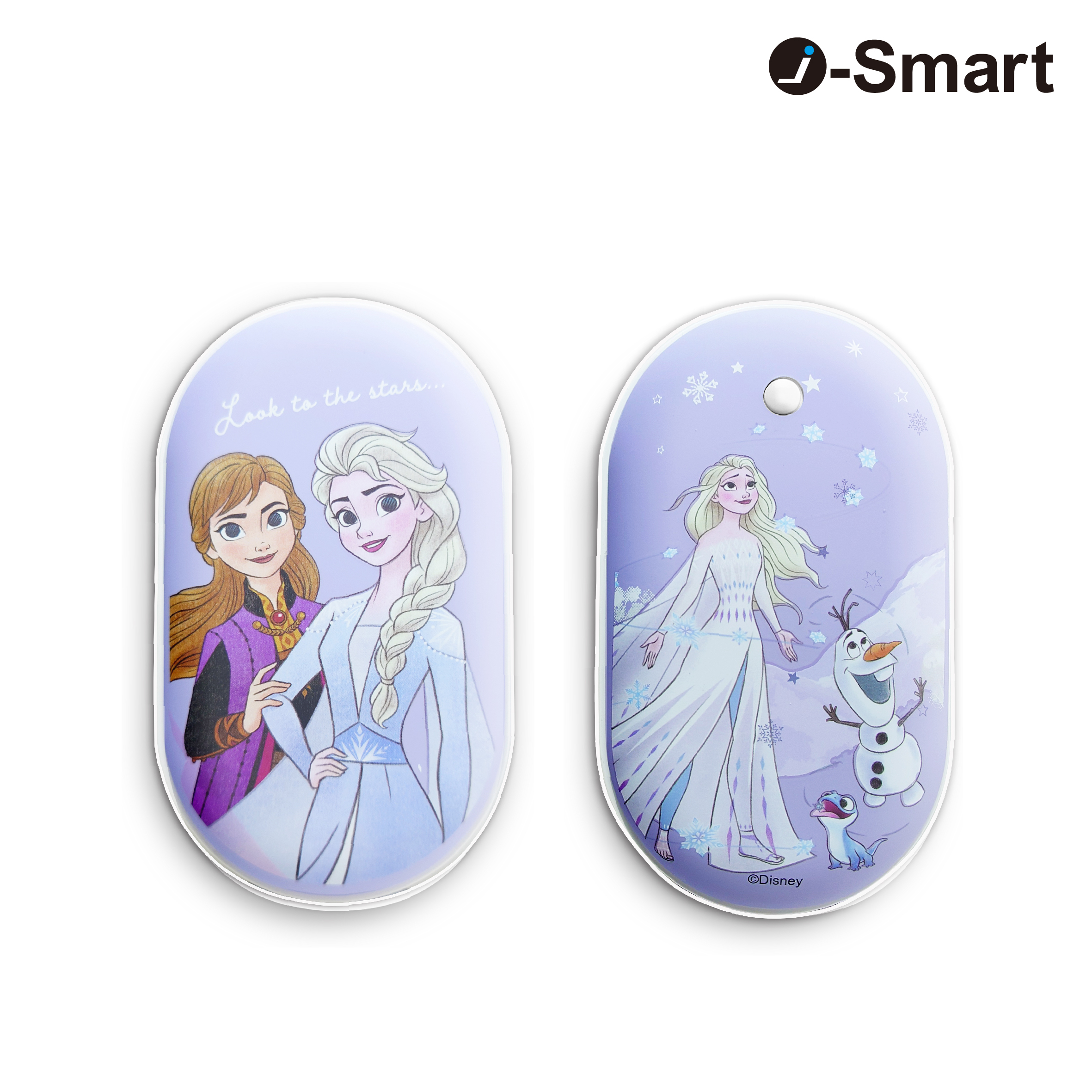 i-Smart-迪士尼-二合一暖蛋連行動電源-冰雪奇緣 Elsa