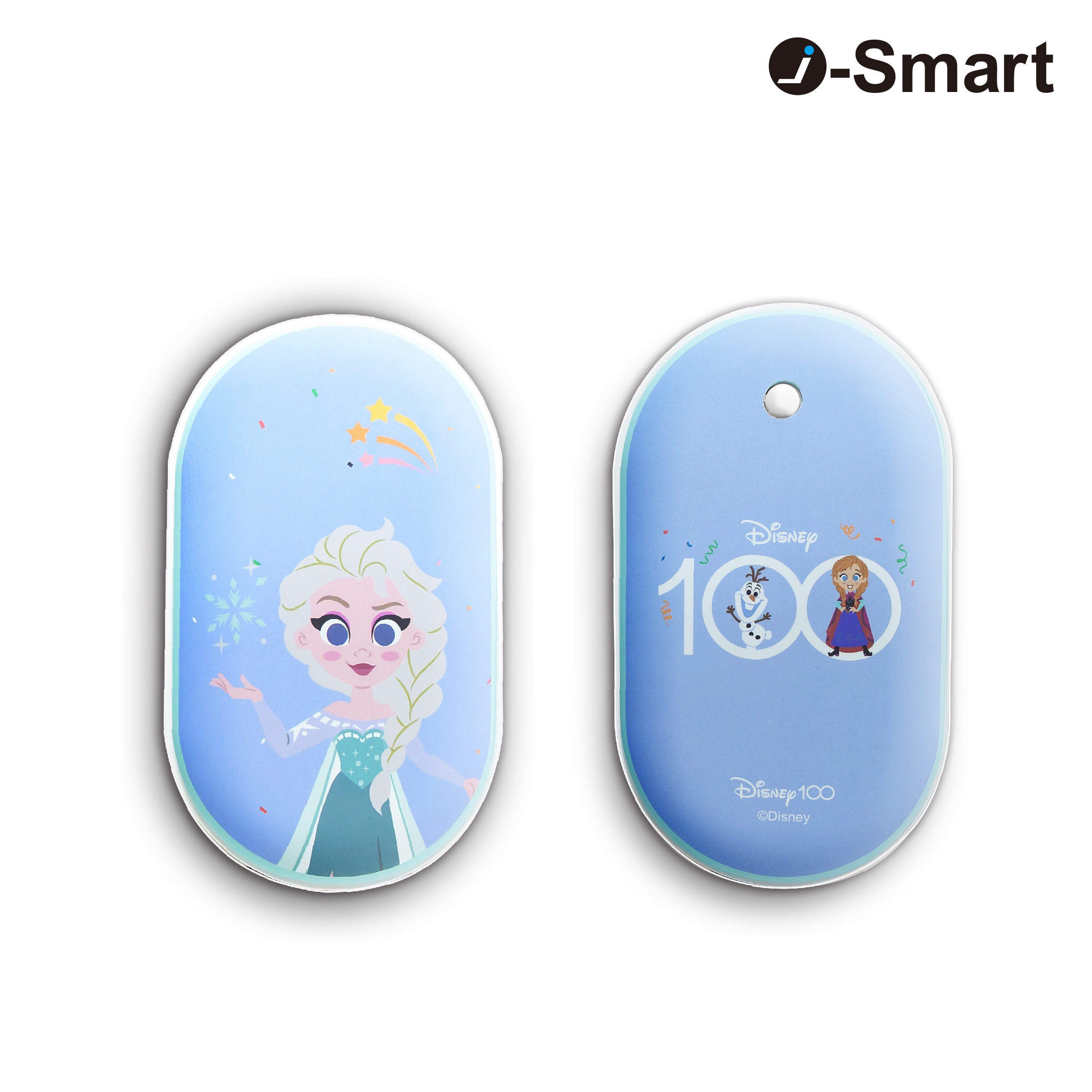 i-Smart-迪士尼100周年-二合一暖蛋連行動電源-冰雪奇緣 Elsa