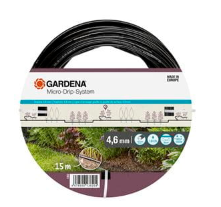 "GARDENA" 德國3/16"x15m地面有孔滴灌(30cm孔距-1.6L/h流量)(4卷/盒)-[1362]