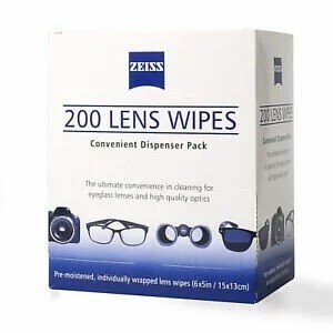 Zeiss Lens Cleaning Wipes 200pcs