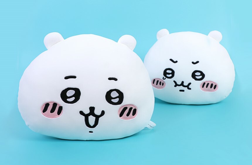 【現貨】吉伊卡哇 ちいかわ Chiikawa 小可愛 雙面抱枕 哭哭臉 微笑臉